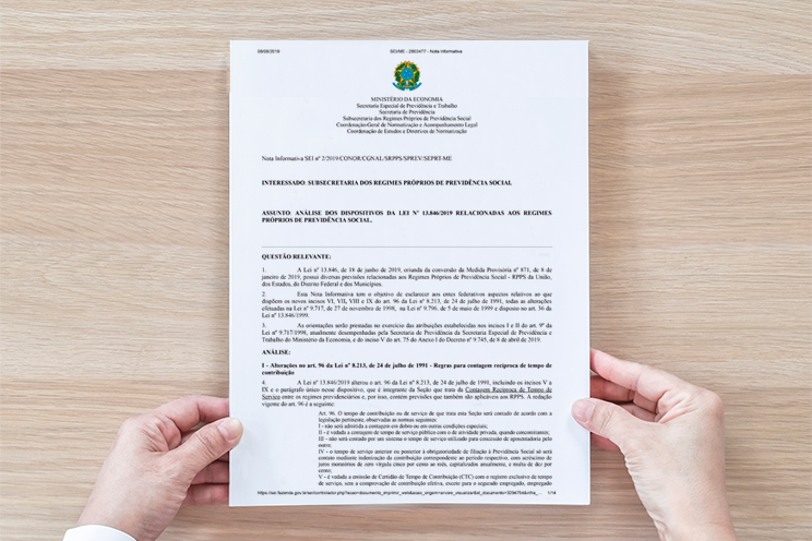 Nota Informativa da SRPPS quanto à aplicação das regras da Lei relacionadas aos Regimes Próprios_
