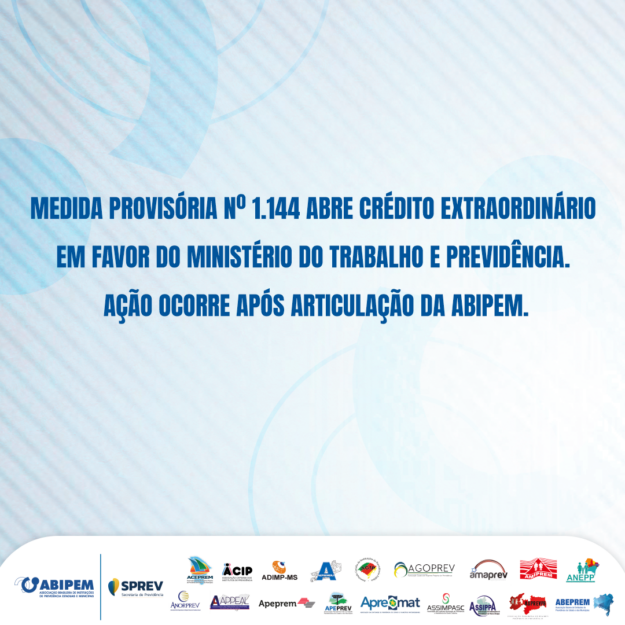 medida provisoria 1144 – sem site
