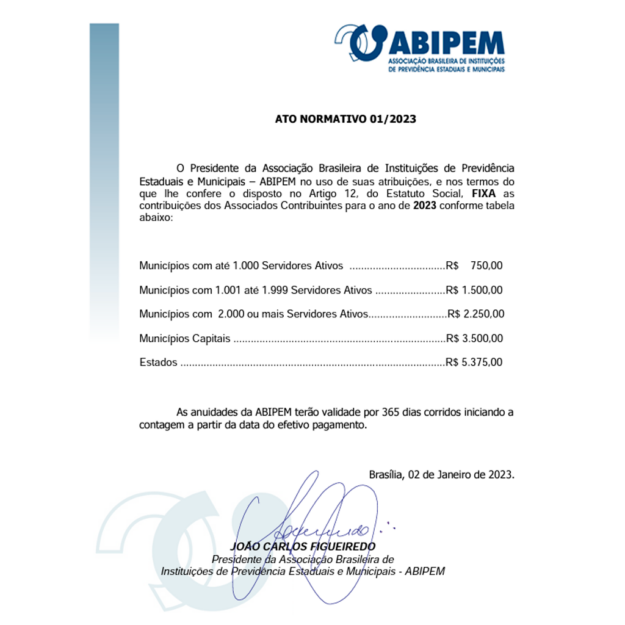 Ato Normativo 001.2023