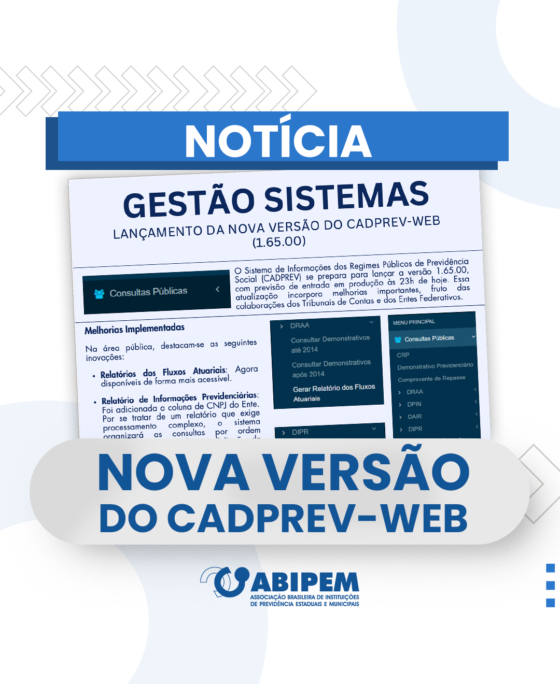 Nova Versão do CADPREV-Web 1.65.00: Melhorias Significativas na Gestão dos RPPS